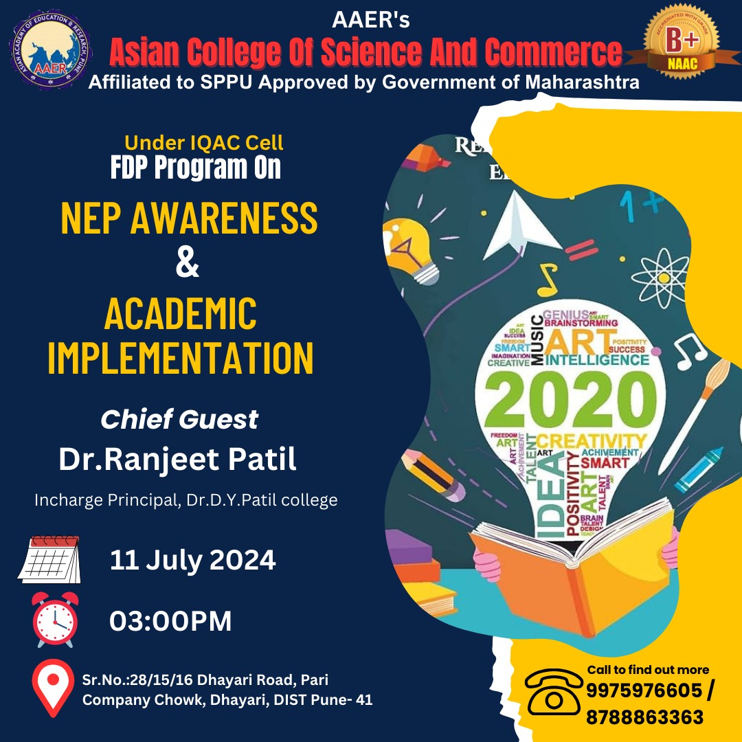 FDP on NEP Awareness and Academic Implementation