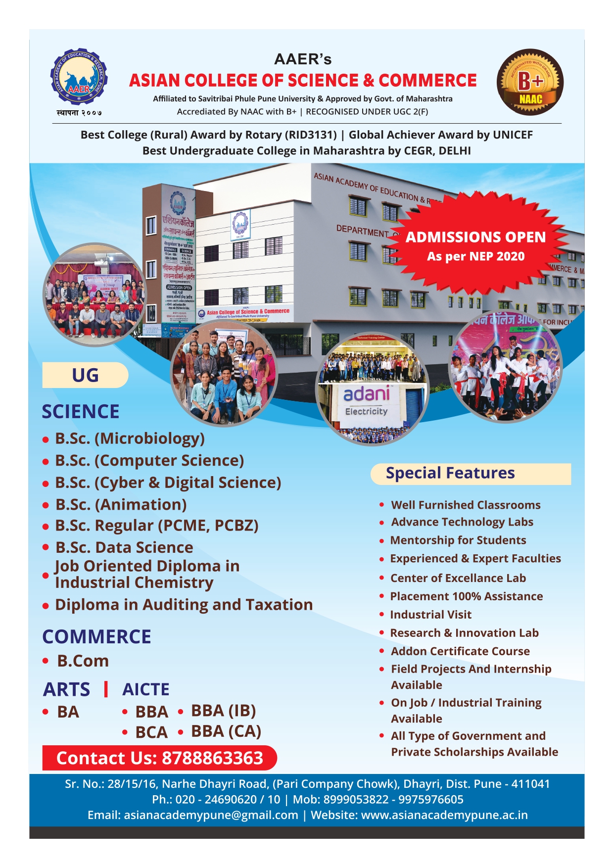 Admissions Open 2025-26