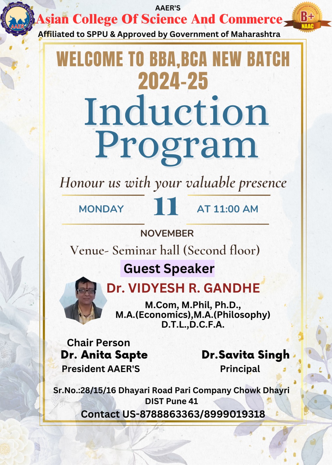 Induction Programme